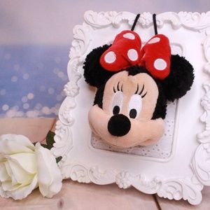 Minnie Mouse Plush 3D Head Purse